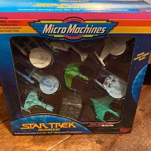 Star Trek micro machines collectors set.  Special limited edition.